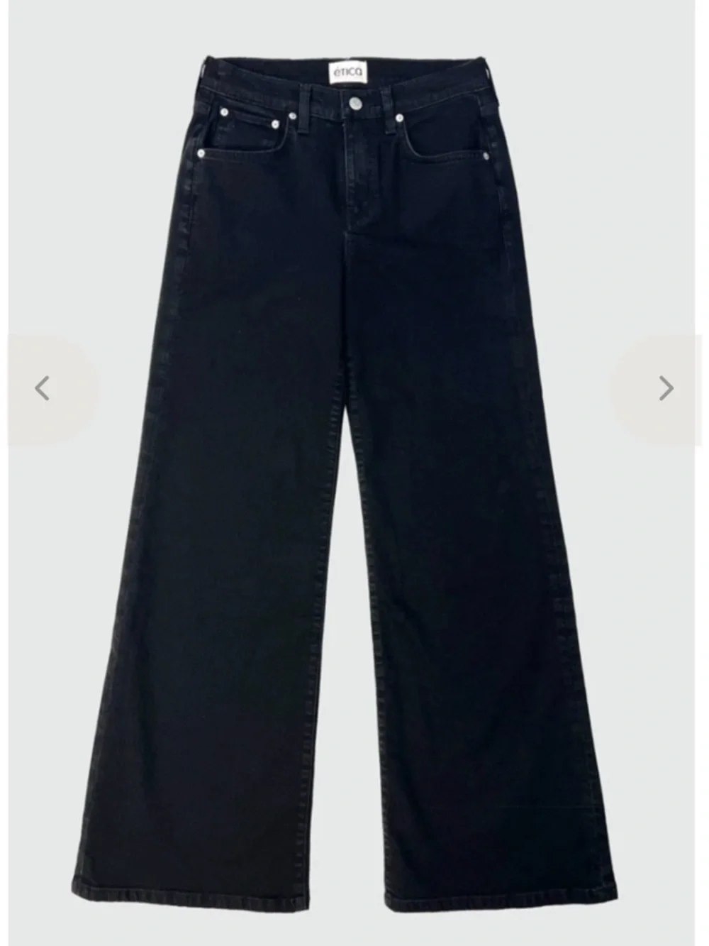ETICA Romi French Wide Leg Jeans - Picture 2 of 4